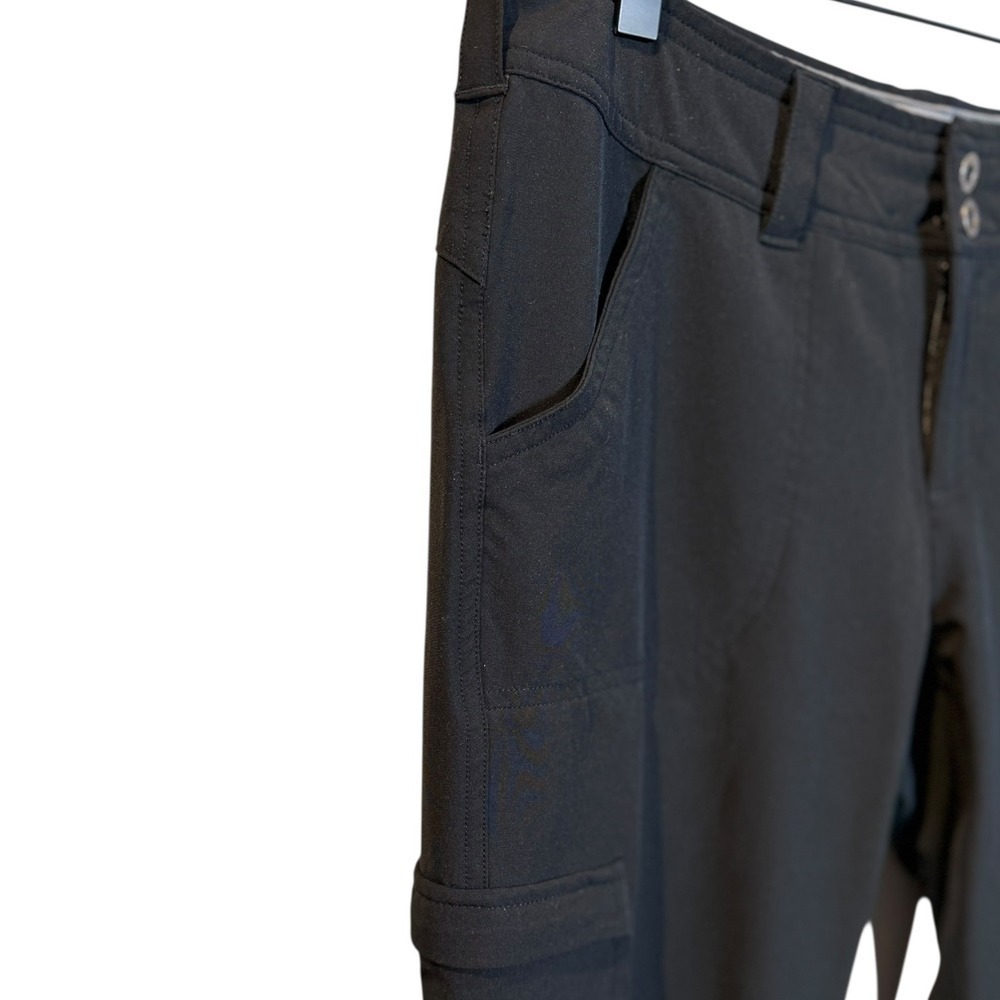 The North Face 9" Rise Utility Fast Dry Black Cargo Outdoor Pants Size 6 Reg - Picture 5 of 9